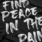 Find Peace Motivational Serenity Design T-Shirt