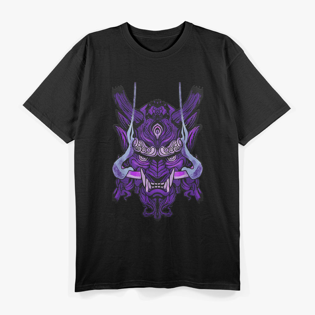 Japanese Purple Dragon - Elegance and Power in a Mystical Design T-Shirt