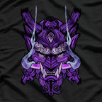 Japanese Purple Dragon - Elegance and Power in a Mystical Design T-Shirt