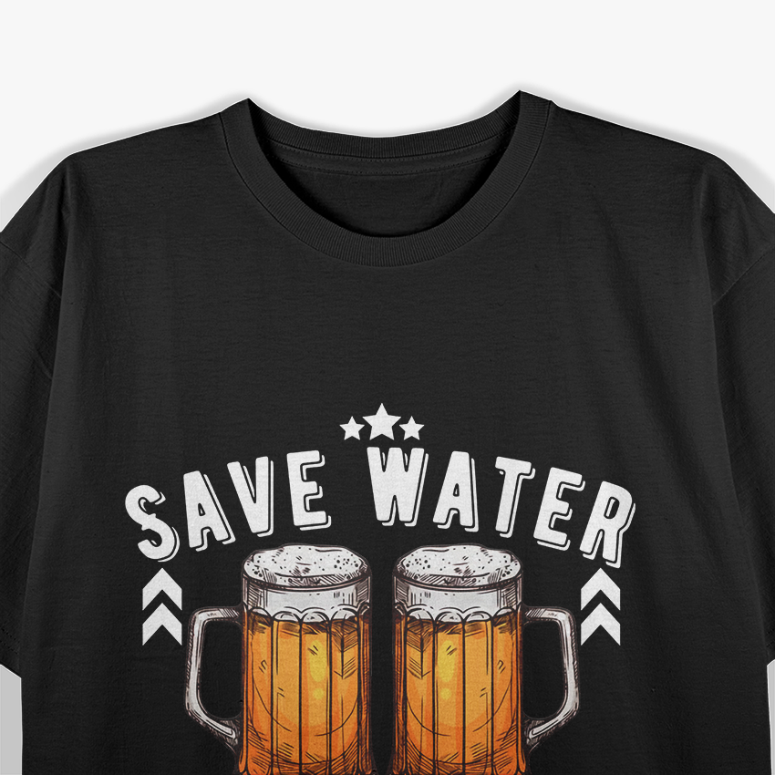 Save Water, Drink More – Funny Bartender T-Shirt