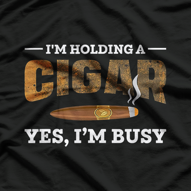 Cigar Lover’s Gift - Smoking Enthusiast T-Shirt