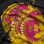 Japanese Retro Dragon - Timeless Mythology with Vintage Charm T-Shirt