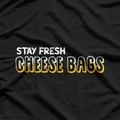Pop Culture Cheese Stay Fresh Meme Funny T-Shirt