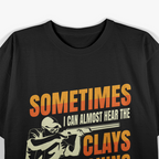 Clay Trap Shooting Flying Launcher T-Shirt