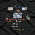 Computer Science Programmer - Eat, Code, Sleep Funny T-Shirt