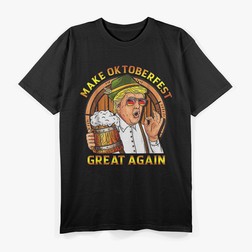 Make Oktoberfest Great Again - Funny Beer T-Shirt