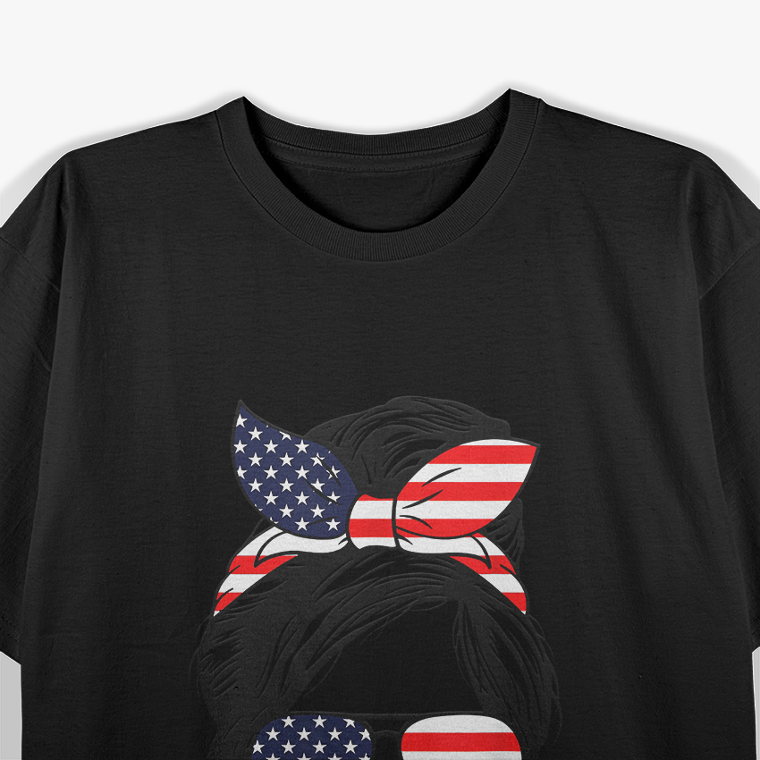 Messy Bun Girl - Bold Statement 2024 T-Shirt