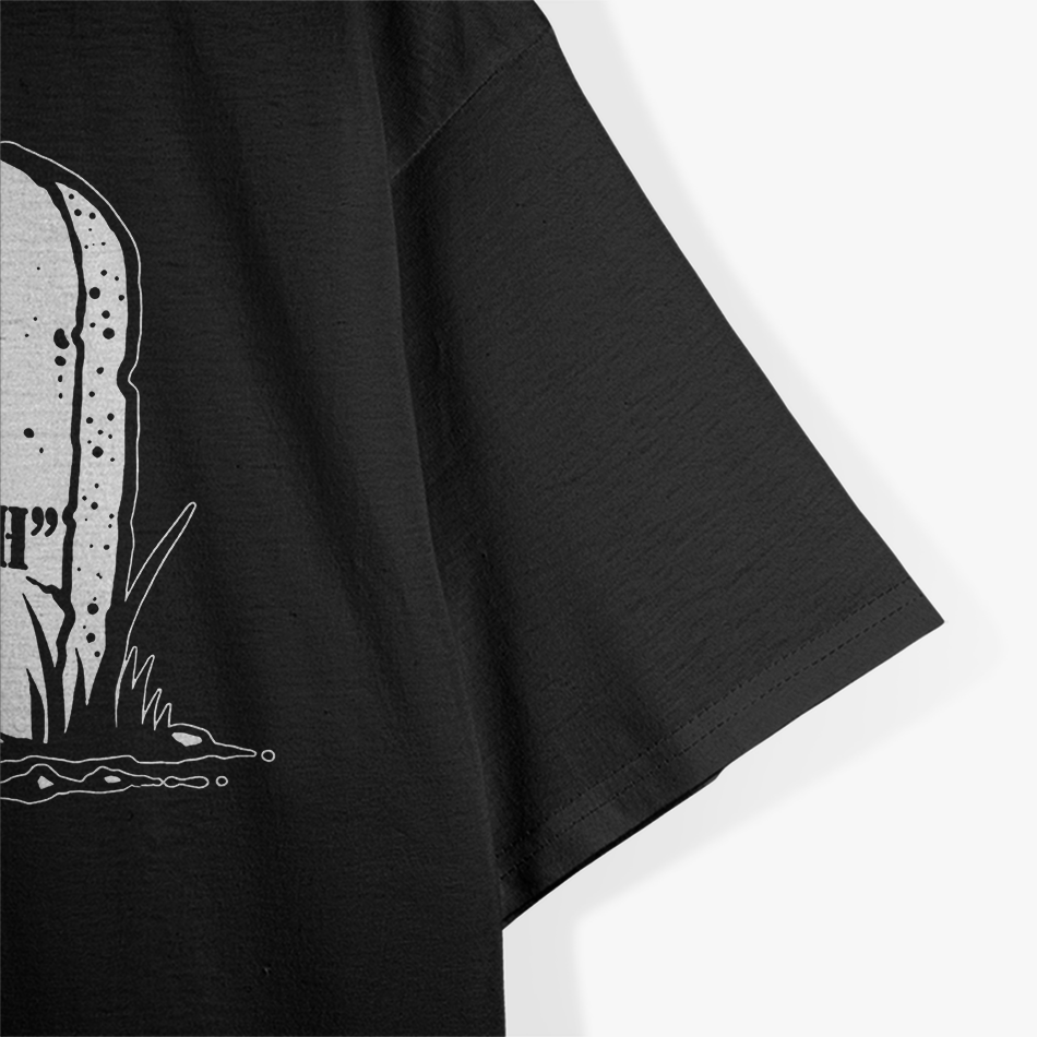 I Did My Own Research - Funny Retro Gravestone Thanks Science T-Shirt