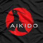Japanese Aikido Samurai Martial Arts T-Shirt
