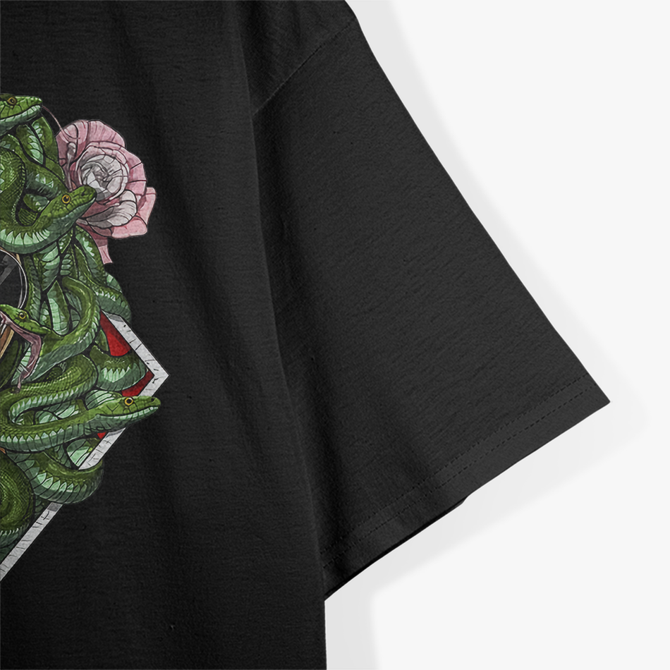Medusa Smoking - Mythical Twist T-Shirt