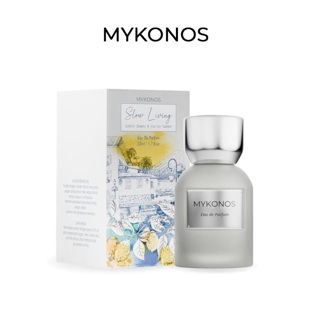 Mykonos Slow Living Extrait de Parfum 50ml Best Seller Premium Fragrance