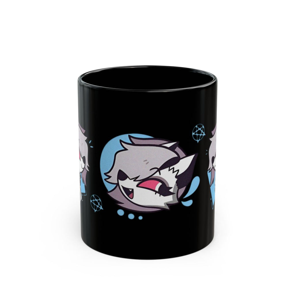 Loona Mug – Helluva Boss Black Ceramic Coffee Mug