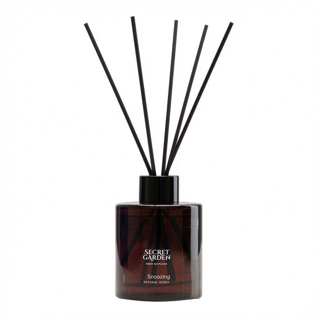 Secret Garden Snoozing Reed Diffuser 140ml – Aromatherapy Home Fragrance Diffuser
