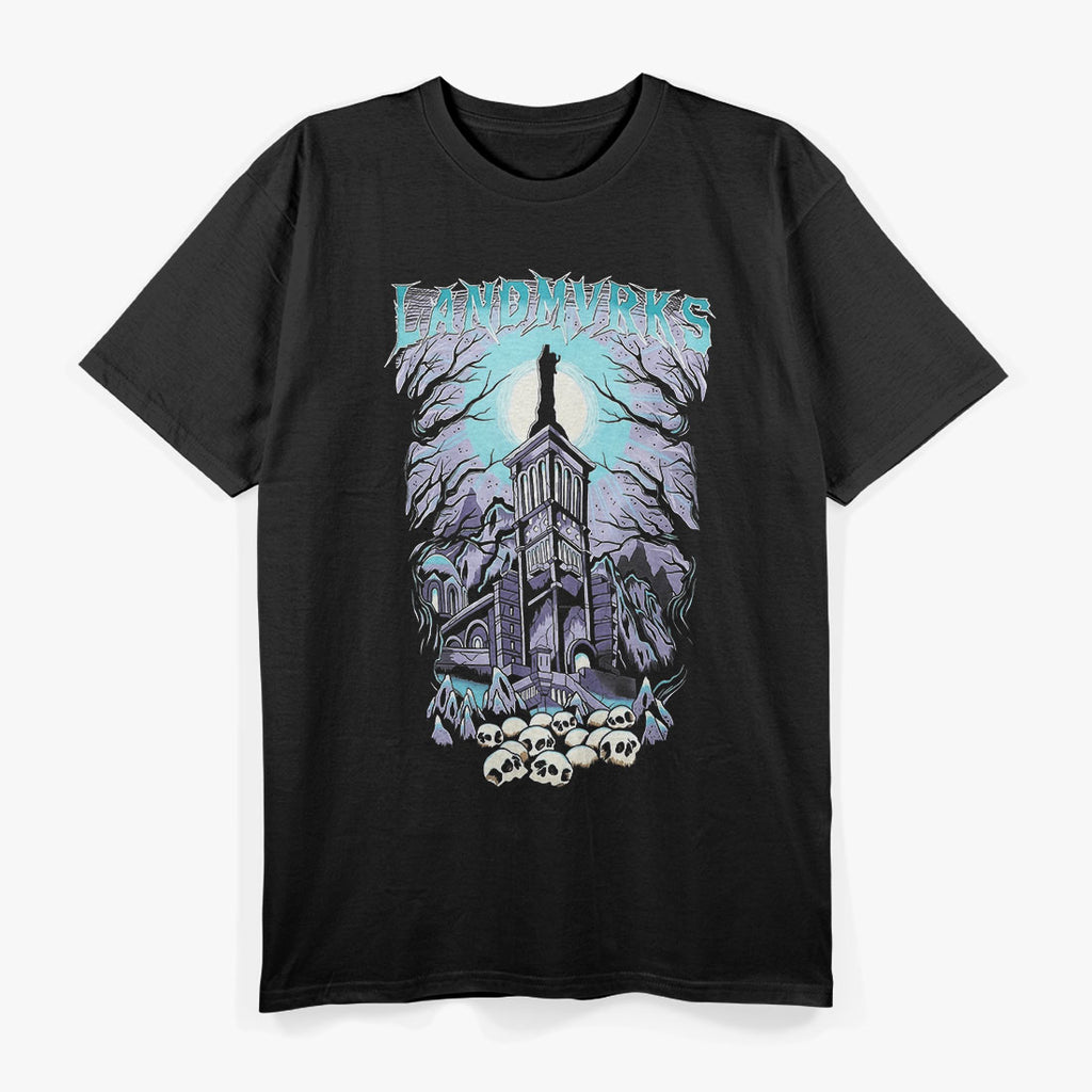 Skull Castle Energy Vintage-Style T-Shirt