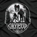 Bigfoot, Dogman, Mothman, UFO: National Cryptid Society T-Shirt