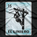 El Liniero: Mexican Lineman Cards T-Shirt