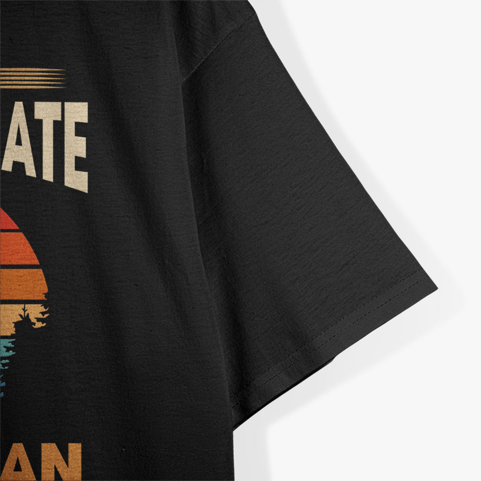 Never Underestimate an Old Guy on a Bicycle Funny Cyclist Rider T-Shirt