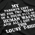 Abandoned Chaos Dark Humor Graphic T-Shirt