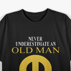 Never Underestimate An Old Man With A Mopar T-Shirt