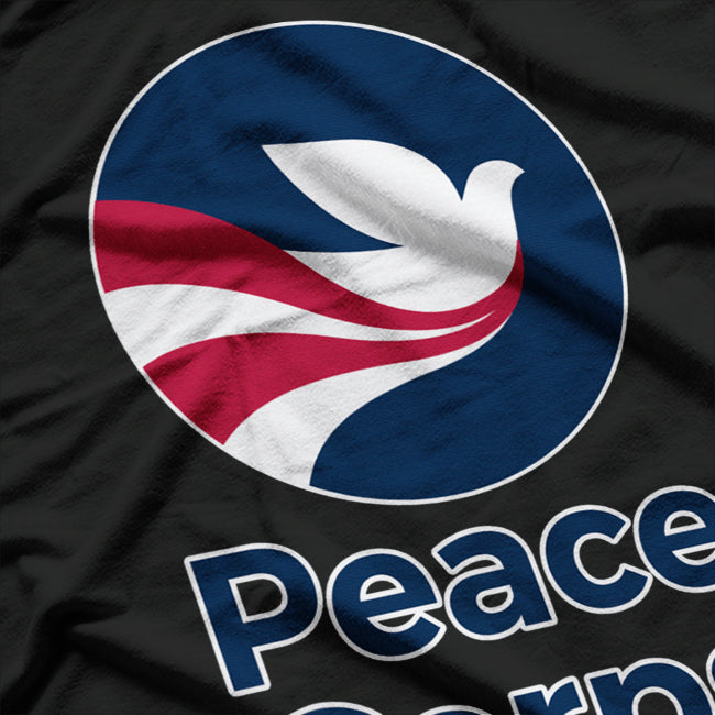 Peace Corps US Volunteer Service Vintage Retro T-Shirt