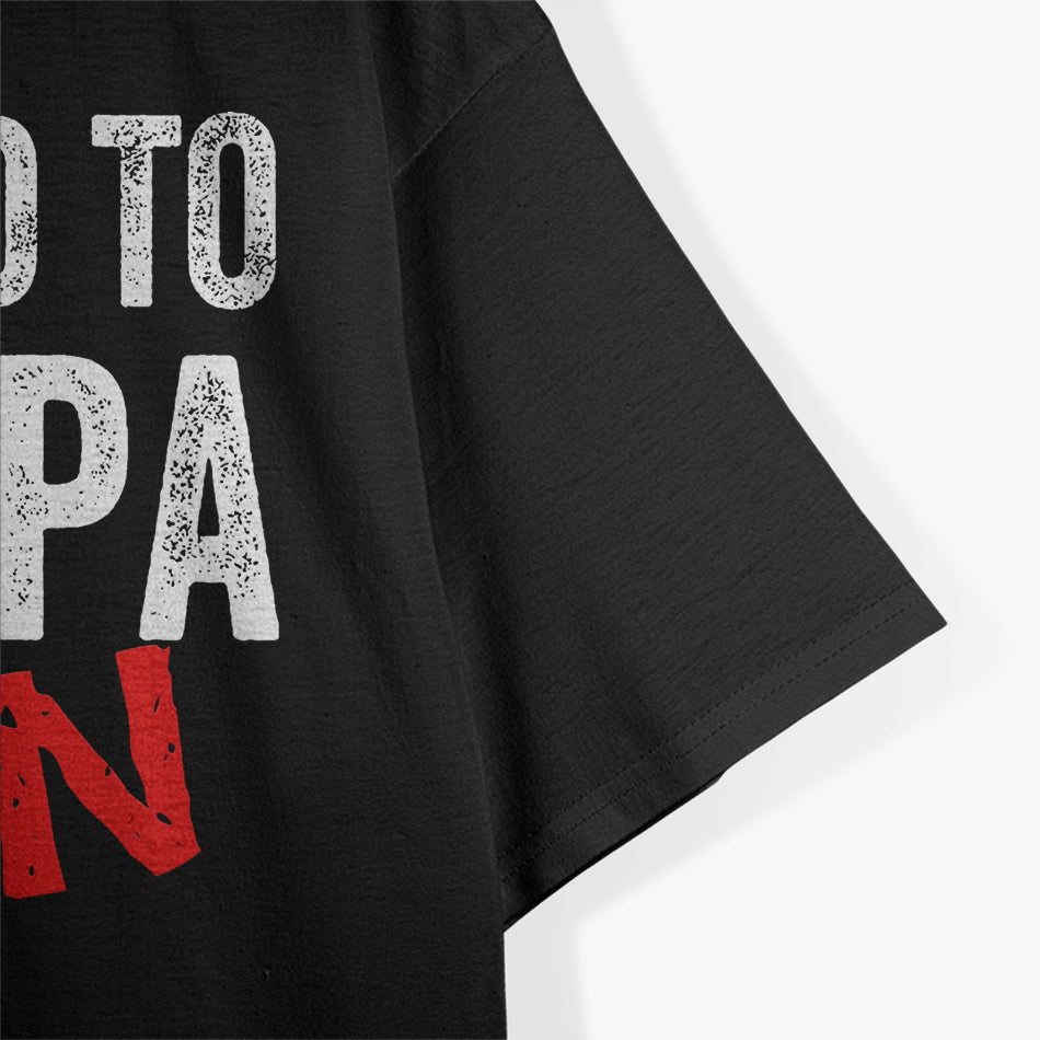 Promoted to Grandpa Again – Funny Pregnancy Reveal T-Shirt