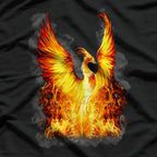 Rising Phoenix - Symbol of Fire and Rebirth T-Shirt