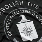 Abolish The CIA USA Political Statement Seal T-Shirt