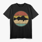 Walleye Vintage Retro Fishing Enthusiast T-Shirt