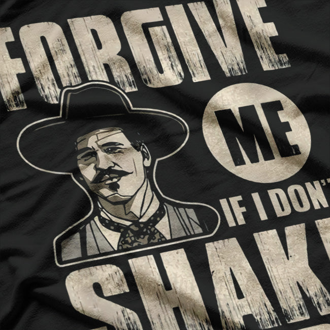 Forgive Me If I Don’t Shake Hands – A Statement of Boundaries T-Shirt