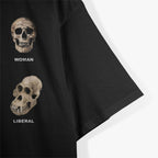 Funny Skull: Anti-Liberal Savage T-Shirt