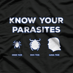 Parasite Chart – Anyone But That Guy T-Shirt