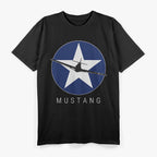 P51 Mustang WWII Fighter Warplane Tribute T-Shirt