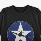 P51 Mustang WWII Fighter Warplane Tribute T-Shirt