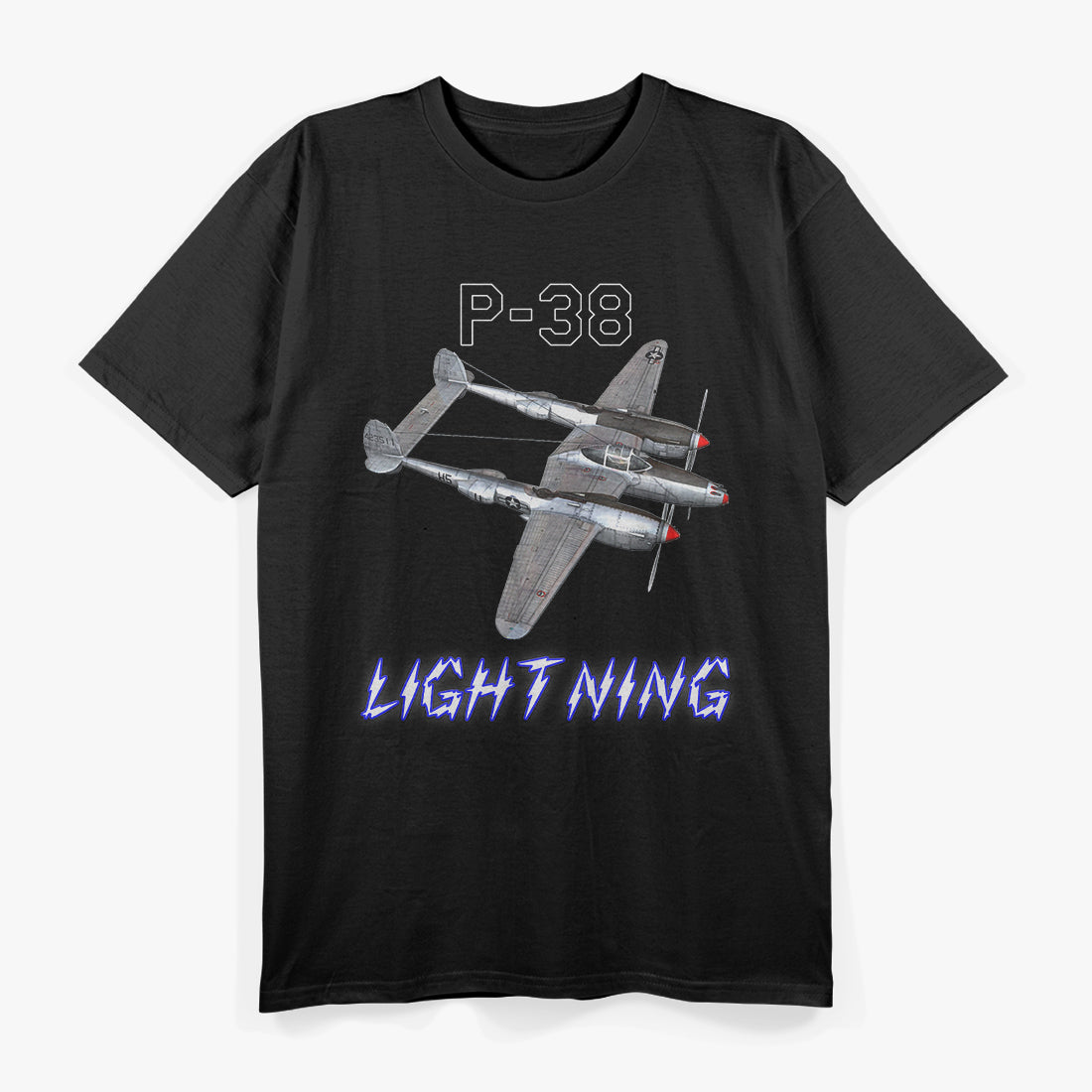 P-38 Lightning USAF Warbird T-Shirt