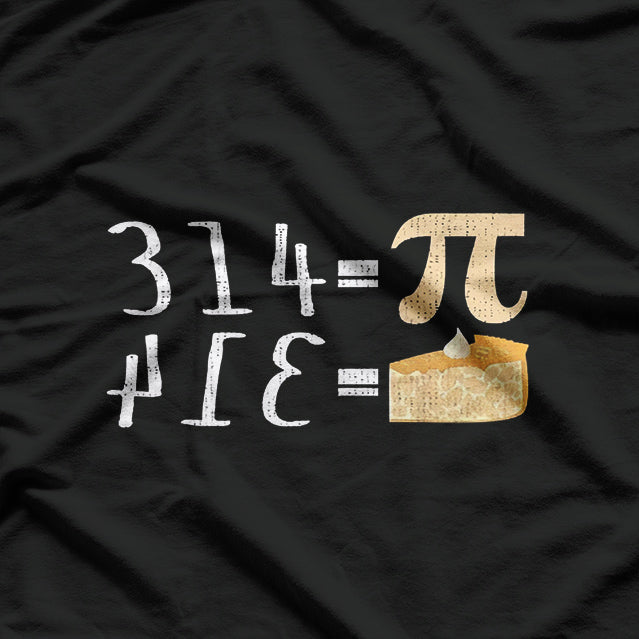 Funny Pi Math Formula - Algebra Equation Nerd T-Shirt