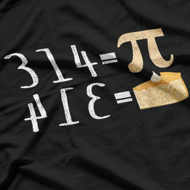 Funny Pi Math Formula - Algebra Equation Nerd T-Shirt