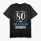 Celebrating 80 Years - Birthday Humor T-Shirt