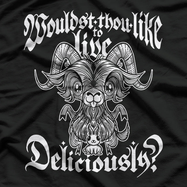 Cute Baphomet - Adorably Dark and Delightful T-Shirt