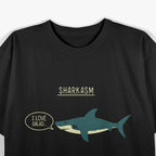 Sharkasm Funny Sarcasm Shark Ocean Lover Humor Gift Meme T-Shirt