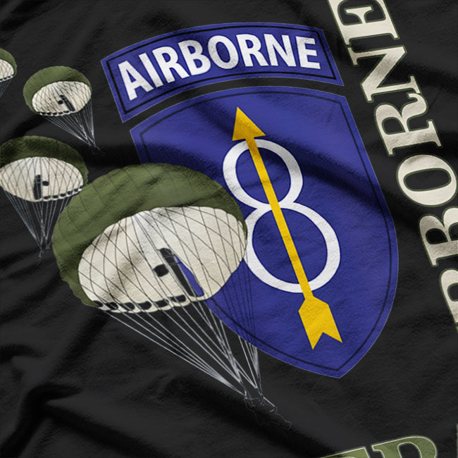 8th Airborne Division Veteran Paratrooper Veterans Day T-Shirt