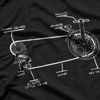 Funny Bicycle Rider Cycling Gift T-Shirt