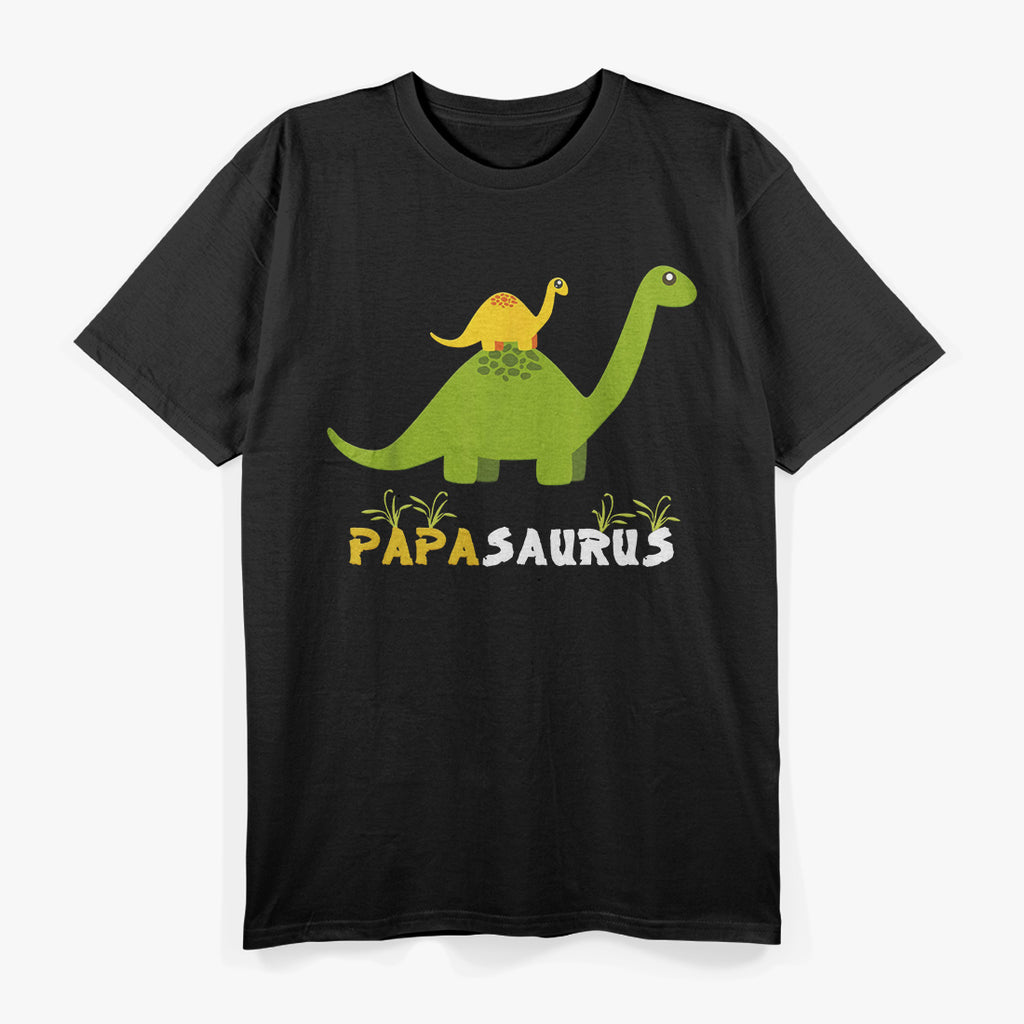 Papasaurus Rex: Funny Dinosaur Dad T-Shirt