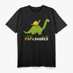 Papasaurus Rex: Funny Dinosaur Dad T-Shirt