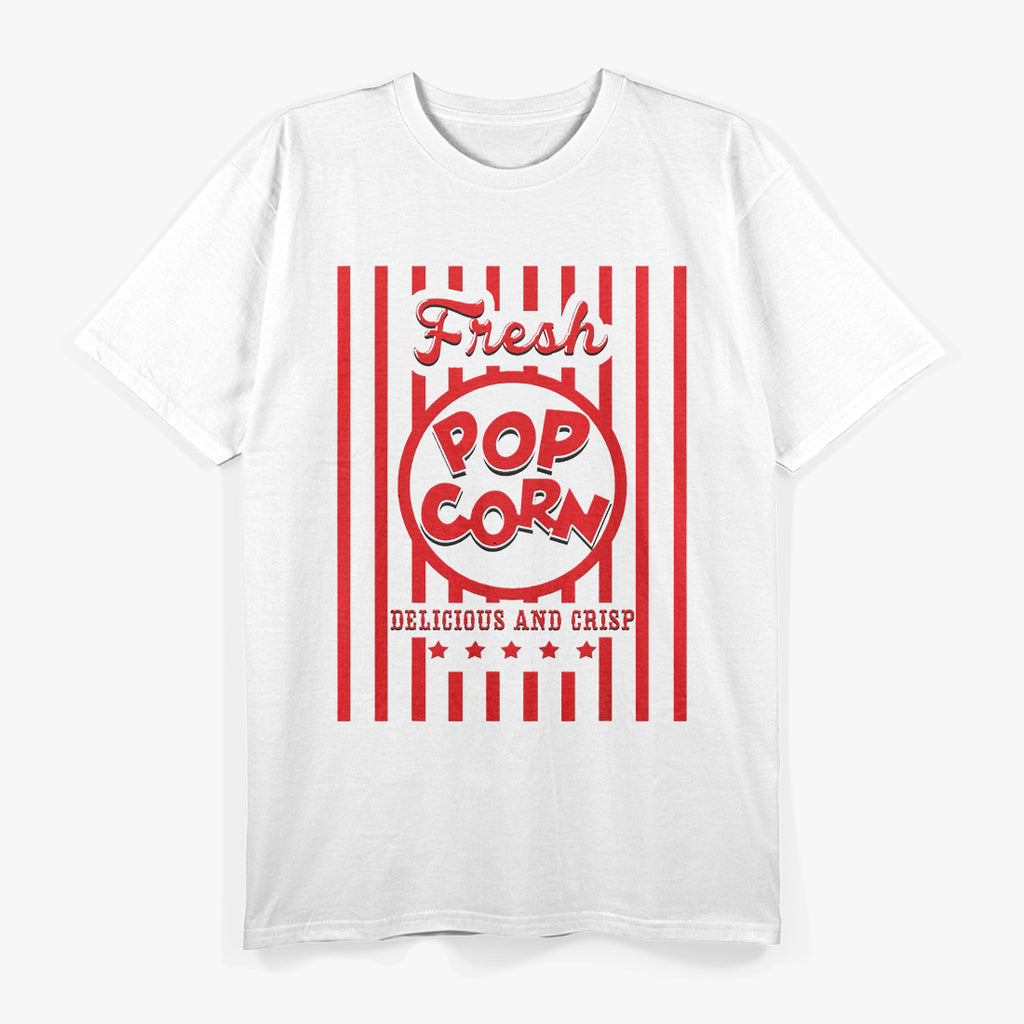 Funny Fresh Popcorn Snack Lover T-Shirt
