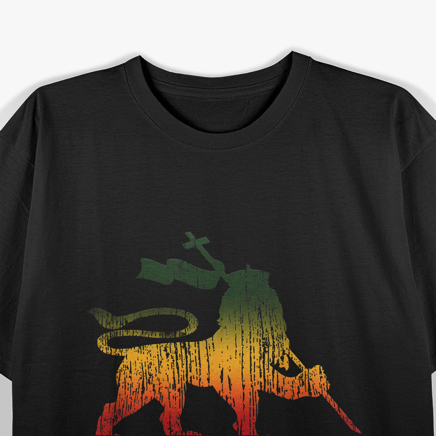 Lion of the Tribe of Judah: Rasta Reggae Jamaica T-Shirt
