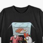 Pig & Chicken in a Horror Movie – Hilarious Farm Animal Tee