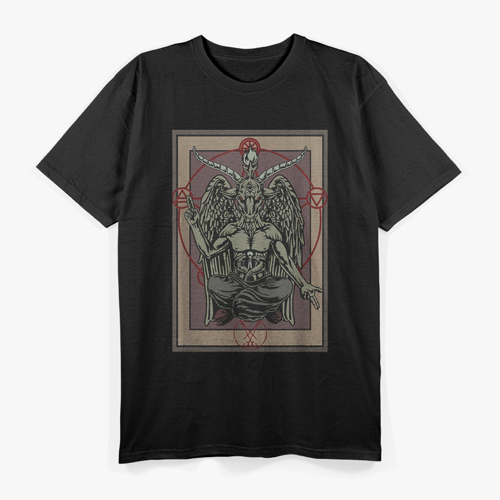 Baphomet Tarot - Embrace Gothic Mysticism T-Shirt