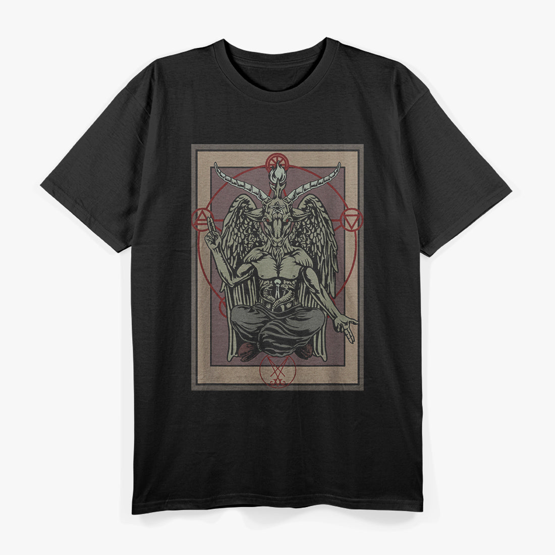 Baphomet Tarot - Embrace Gothic Mysticism T-Shirt