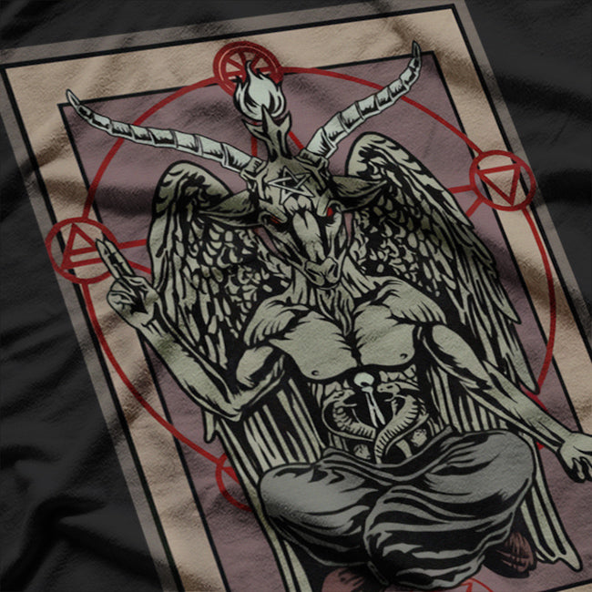 Baphomet Tarot - Embrace Gothic Mysticism T-Shirt