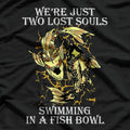 Just Two Lost Souls – Nostalgic & Poetic Tribute T-Shirt